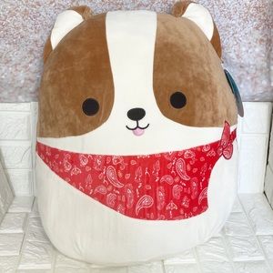 Jumbo Rare Reginald the Corgi Squishmallow 20”